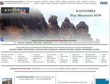 Tablet Screenshot of katoomba-nsw.com